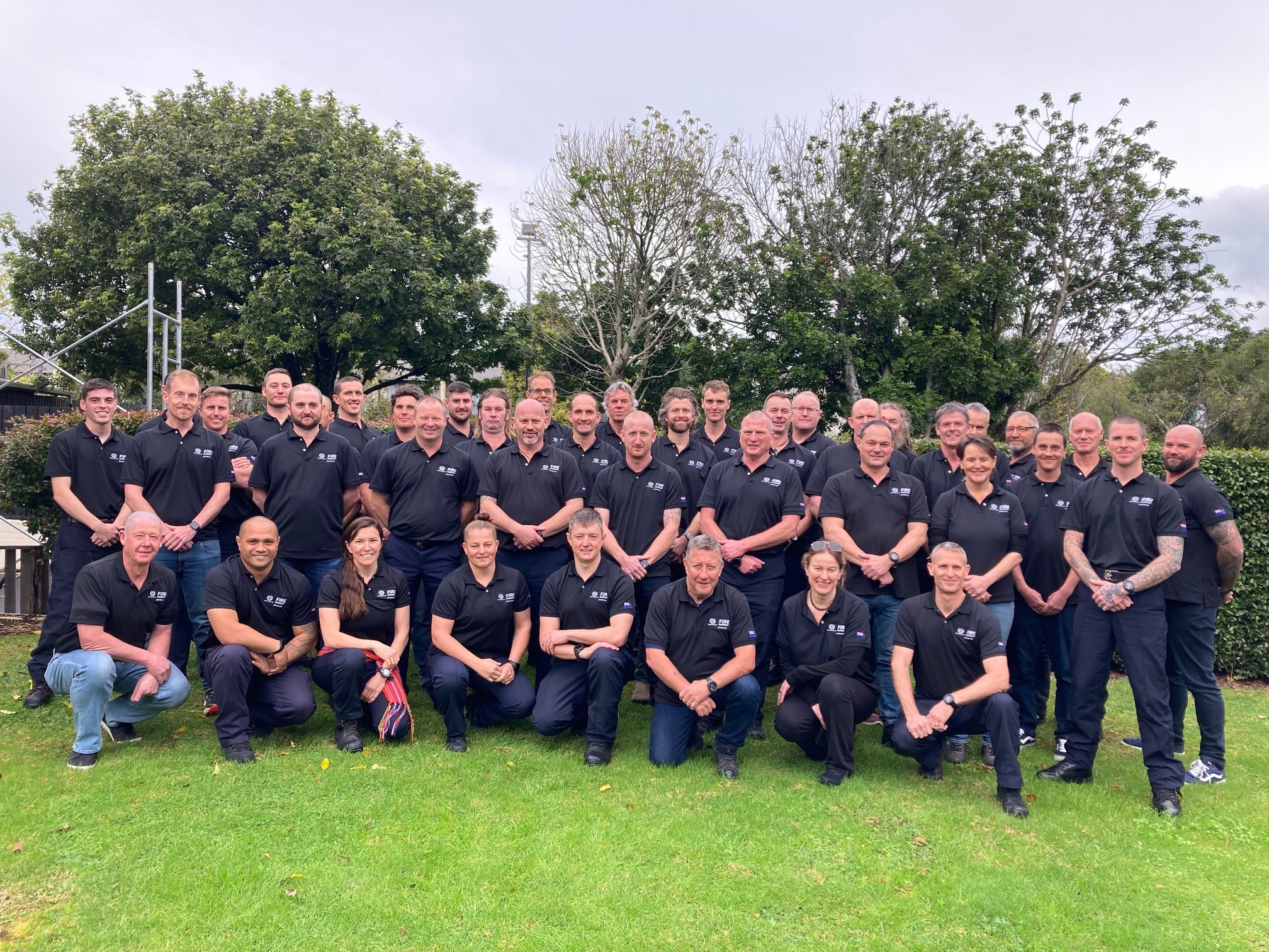 Te Araroa Fire Brigade in action